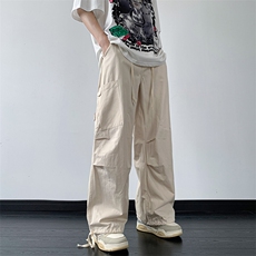 B221美式ins街头hiphop宽松工装休闲裤子LK23122-P65控88，男装休闲裤，电商B221