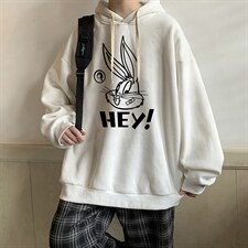 纯棉连帽卫衣男大码运动帽衫宽松薄WY2179-P35加绒款-P40，男装卫衣，电商A040
