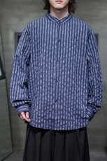 秋季新款风高品质条纹长袖衬衫男士衬衣潮新中式T2453-P68，男装衬衫，电商A227