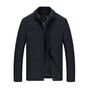 男装外套男加厚中年商务休闲翻领棉服爸爸冬装棉衣SFT81698-P200图片