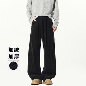 B258-K2581-P45控68加绒55控78 灯芯绒弯刀裤 65%棉35%聚酯纤维图片