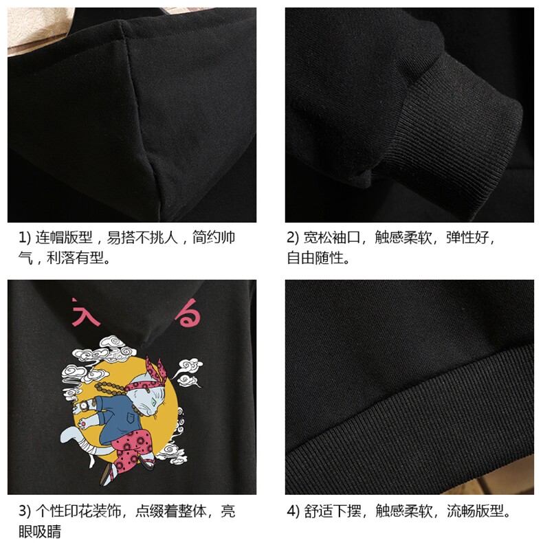 WY2012-P35加绒款-P40纯连帽卫衣男大码运动帽衫宽松薄砖墙,男装卫衣,电商A040A