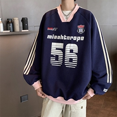 E10P48男女同款卫衣潮流时尚男2024新款美式高级开衫，男装卫衣，星座512-6