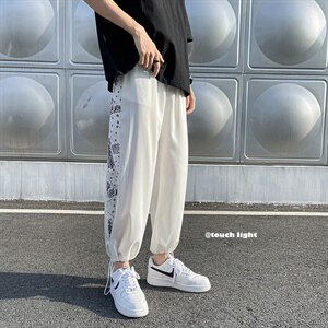 XZ1004-1 KZ516  P40-控58-冰丝裤男腰果花图片