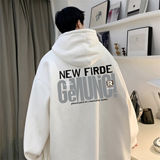 抖音得物供货可提供视频秋冬重磅美式宽松连帽卫衣DL1998，男装卫衣，电商A486