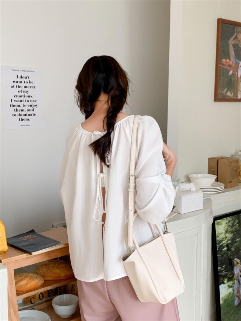 韩系后背系带小衫防晒衣，其它，DAP