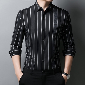 男式服装春秋季新款衬衫男长袖翻领休闲四季可穿衬衣 XY2205-P68图片