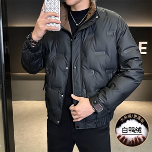 MY907-P130 2025秋冬时尚男士羽绒服青年保暖羽绒外套图片