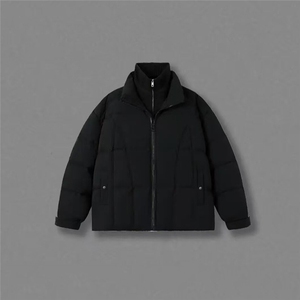 抖音-滴滴小新-立领防风保暖假两件潮流潮情侣羽绒服yrf882-TP255,男孩儿穿搭教程图片