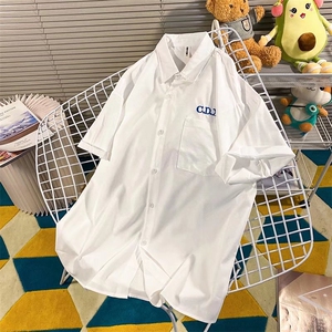短袖衬衫春款男港风潮流CS109P35图片