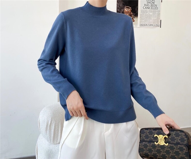 半高领打底衫，其它，魅力元素