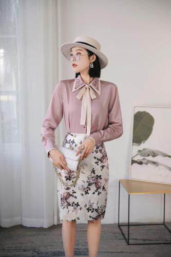 手工钉珠衬衣，其它，西子靓影