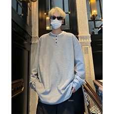 亨利领长袖T恤男XH84-特p20，男装T恤，电商B367