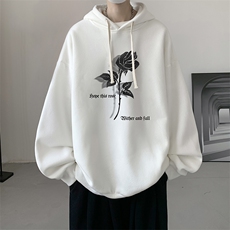 连帽卫衣男大码运动服帽衫外套WY2279-P35加绒款-P40，男装卫衣，电商A040