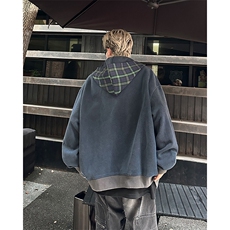 抖音质量卫衣开衫男女韩版潮流连帽宽松2024秋冬ins外套WB339-P64，女装短外套，星座412-2