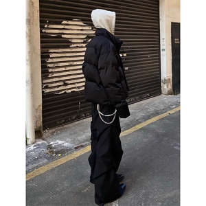 现货高品质美式高街冬季重磅三防羽绒棉衣男女加厚外套棉服冬图片