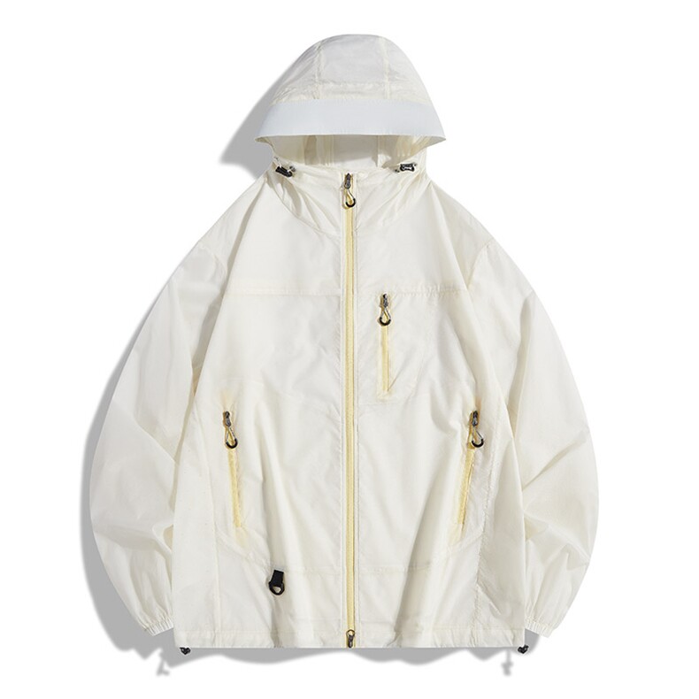 UPF50+有报告凉感轻薄透气宽松大码潮流防晒服DQC659-P48，男装防晒衣，电商B306