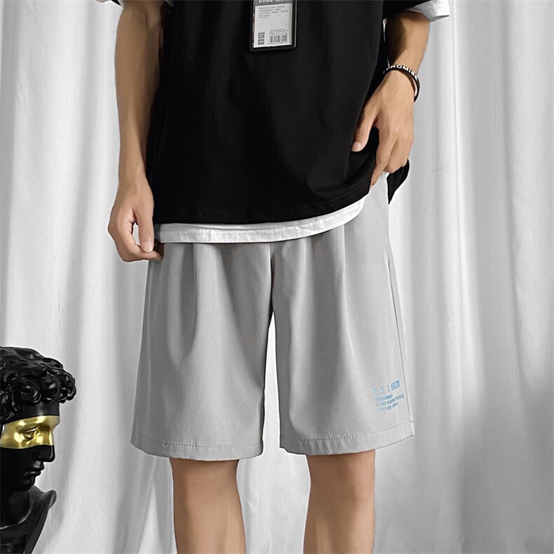 运动风2023夏季超薄短裤休闲五分运动裤DK518-特批16,男装休闲裤,星座718-1