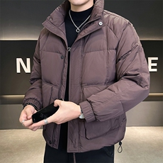 2025冬季店主风立领时尚潮流羽绒服轻熟男士外套YR28602-P185，男装羽绒服，电商A413