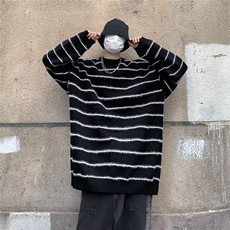 美式圆领毛衣男慵懒风休闲针织衫B624P45，男装针织衫/毛衣，星座1116-2