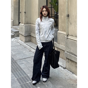 春夏款高品质冰感速干防晒服休闲户外运动外套透气弹力机能风夹克