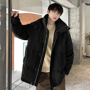 羽绒服男冬季新款港风连帽白鸭绒情侣外套YR922-P160 (控价208元图片