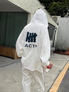 春季新款休闲连帽薄款卫衣图片