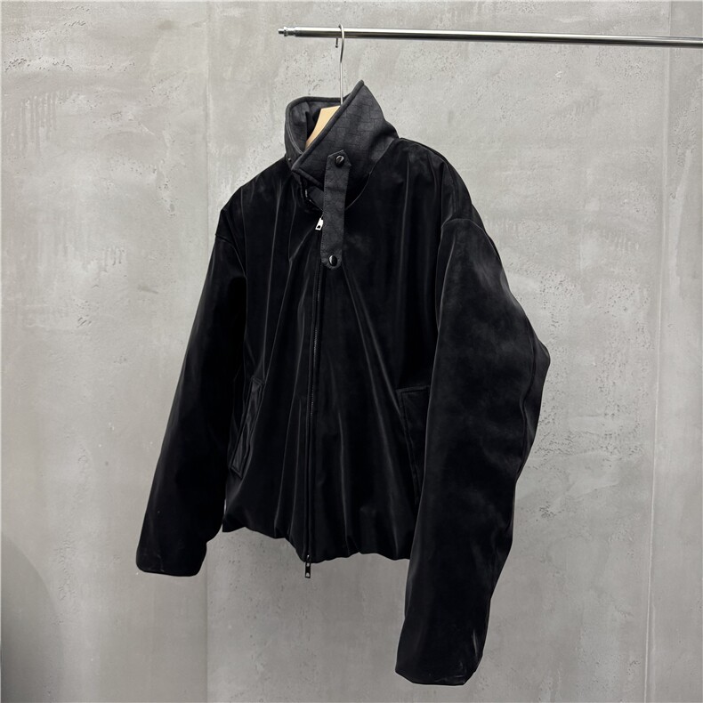 两面穿面包服带毛领W2791M-3XLP145,女包手腕包,电商C313