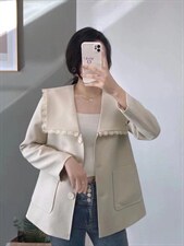 秋季新款短西装外套，女装西装，中广青青