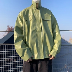美式复古高街夹克男2023年春秋季新款潮牌宽松棒球服外套，男装夹克，星座716-4
