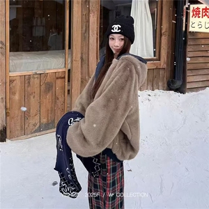 【升级款】加绒座山雕双面穿连帽派克棉服外套棉衣5186-P110网图图片