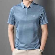 POLO衫男上衣半袖男装衣服男士体恤衫T恤潮牌休闲翻领爸爸短袖男，男装T恤，电商B212（原钱塘6029）