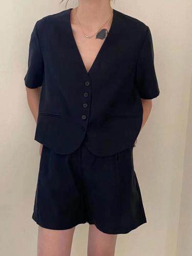 夏季小西装套装，女装西装，嫒可儿