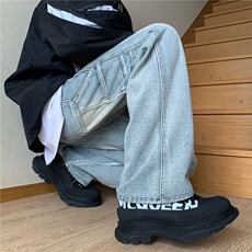美式高街牛仔裤显瘦显高做旧牛仔长裤A061-W9973-P65控88，男装牛仔裤，电商A061-1
