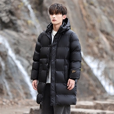 冬季中长款棉服加棉加厚男士棉袄连帽棉衣潮青年A266-MY903-P115，男装棉衣，电商A266