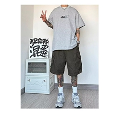 【有货】DP10-特P32夏季薄款大口袋五分裤潮流日系气质原宿新款，男装牛仔裤，星座603-2