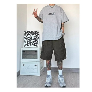 【有货】DP10-特P32夏季薄款大口袋五分裤潮流日系气质原宿新款图片