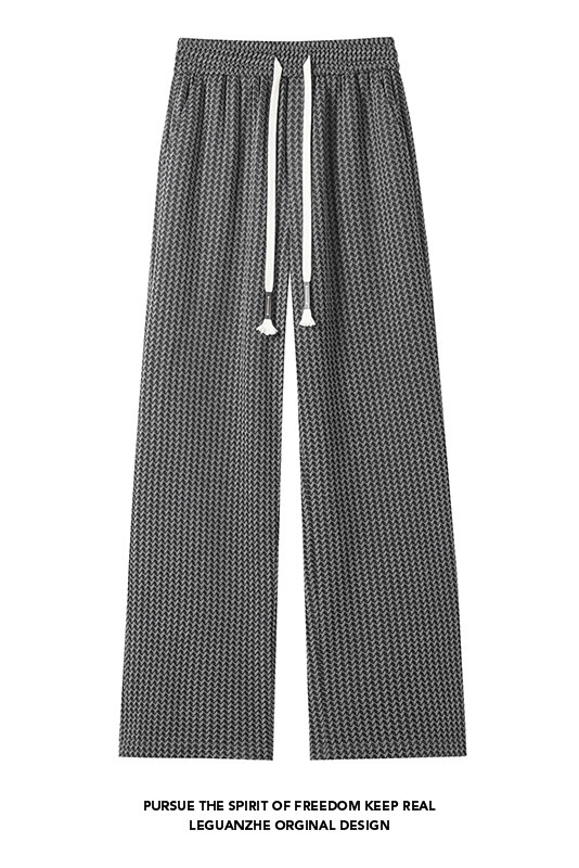 2025秋季新款白底欧棉绒提花直筒长裤M-5XLHK25952-特P30,男装休闲裤,电商A022