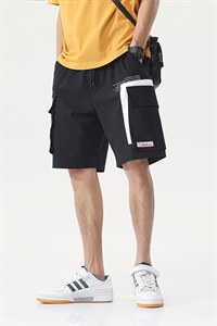 7XL~M码ins工装短裤男大码五分裤子2023夏季新品潮男胖子休闲图片