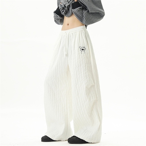 2025秋季新款卫裤美式高街hiphop垂感运动裤11 XZ211-1-K2571-P60图片