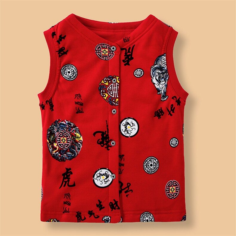 GBN106秋冬2023年新款儿童马甲棉袄外套休闲保暖背心P95，童装马甲，电商B360