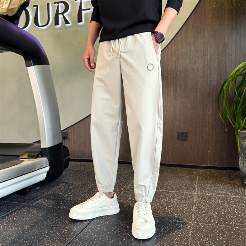B340K3021P5878小伙风店主风高品质束脚修身休闲裤男,男装休闲裤,电商B340