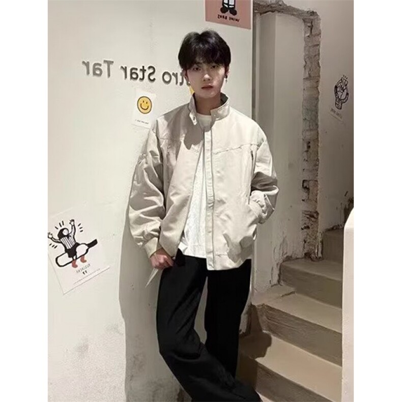 美式复古高街工装夹克潮牌男休闲棒球潮流春秋款外套JY205,男装夹克,星座1116A（原606A-3）