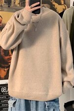大码S-3XL毛衣秋季休闲宽松长袖圆领针织衫冬季上衣M360-P40，男装针织衫/毛衣，星座512-4