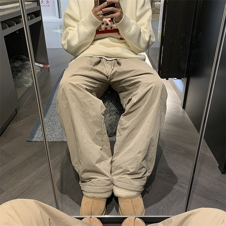 冬季加绒加厚防水休闲裤XZ604-K123-特P50控88,男装休闲裤,星座604