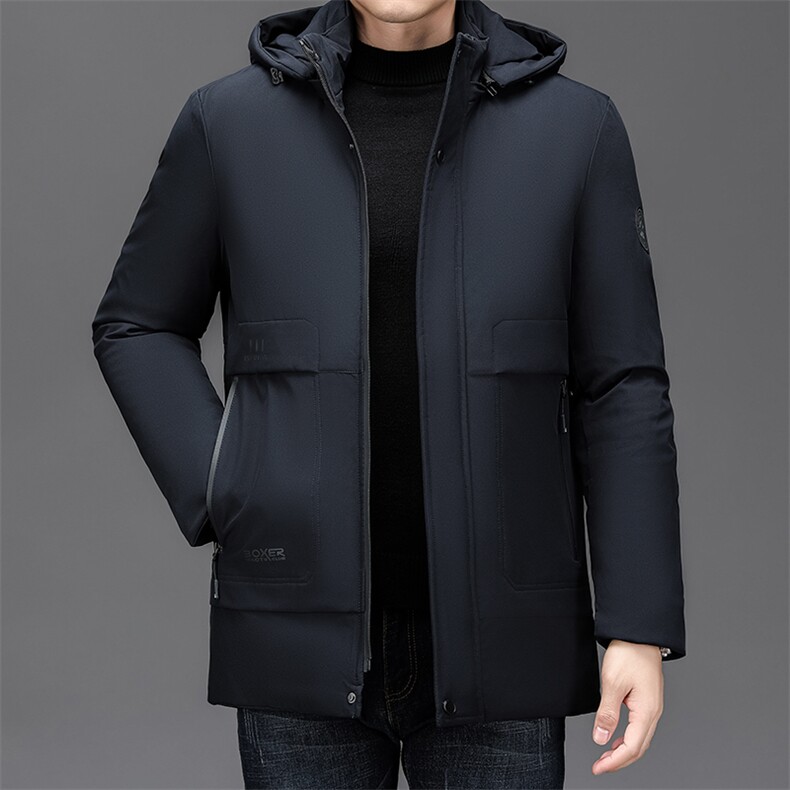 NN2685钱塘2020-3商务百搭简约冬季新款中年男士棉衣外套P95,男装棉衣,钱塘207-3