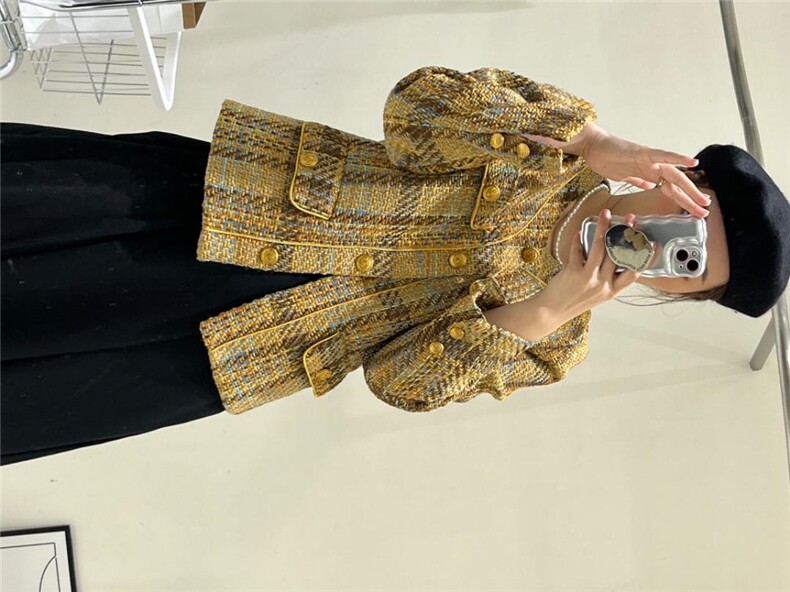 韩系小香风外套，其它，XIMO 熙茉