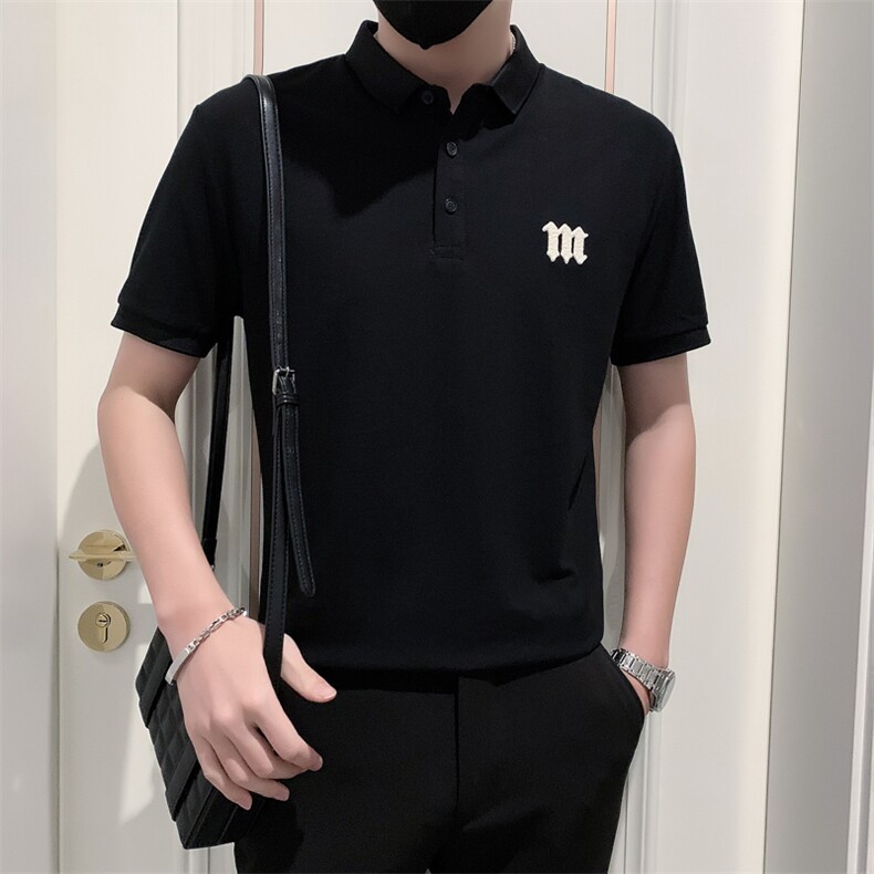 B340-PL89322023夏季新款短袖POLO衫男T恤保罗衫特P48控价68,男装Polo衫,电商B340