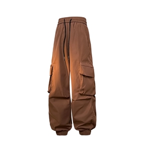 跨境得物大春夏裤子男港风工装裤宽松运动裤休闲裤 GK625-p40图片