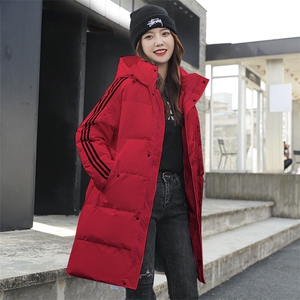 2024新款冬季白鸭绒羽绒服中长款加厚外套 班服 团服 雅图片